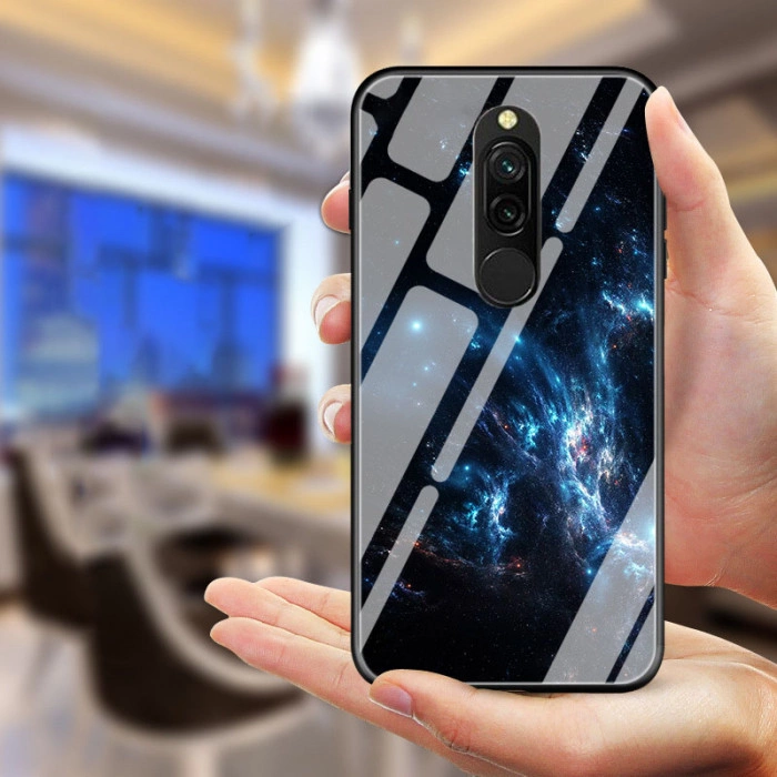 Глянцевый силиконовый бампер для Xiaomi Redmi 8 Галактика Глянцевый силиконовый бампер для Xiaomi Redmi 8 Галактика