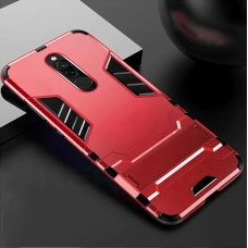 IronMan ультратонкий защитный бампер для Xiaomi Redmi 8 Красный