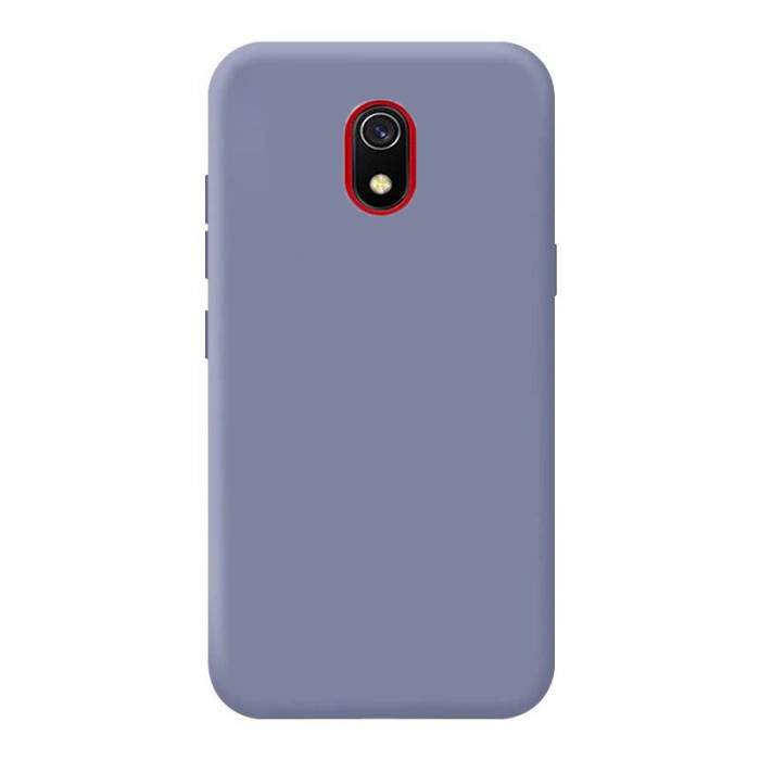 Силиконовый чехол Soft Touch для Xiaomi Redmi 8a Серый