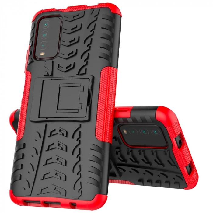 Броньований бампер для Xiaomi Redmi 9T - Червоний