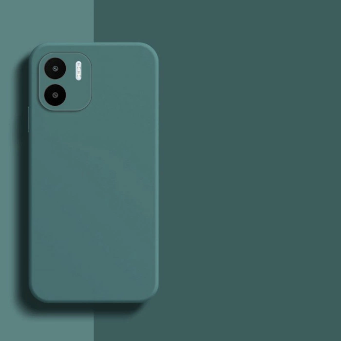 Силиконовый чехол Soft Touch для Xiaomi Redmi A2 Тёмно-зеленый