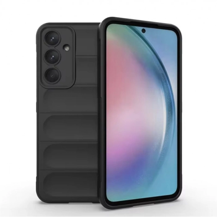 Силіконовий протиударний чохол для Samsung Galaxy A35 Чорний