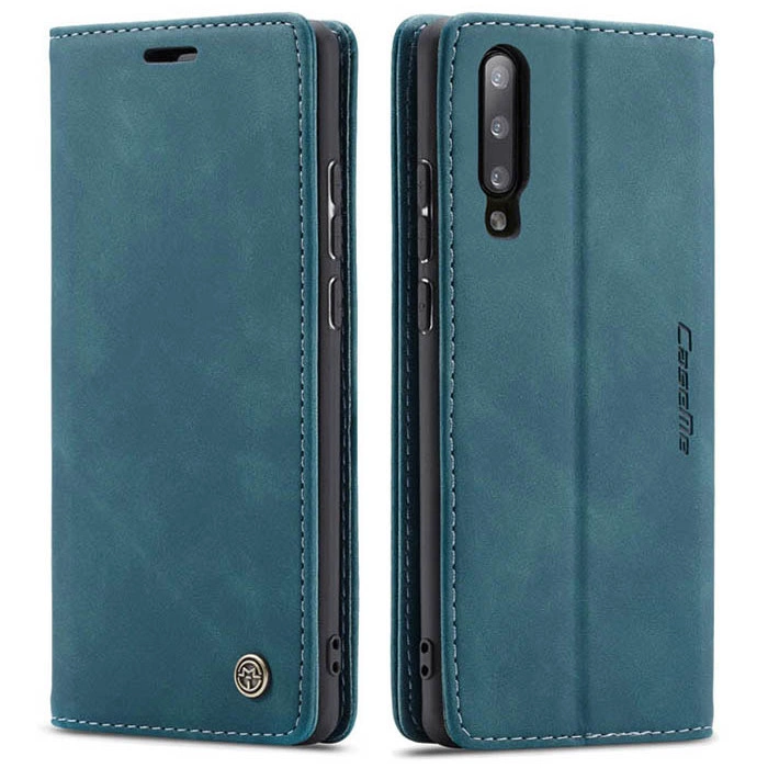 Чохол-книжка CaseMe із нубуку для Samsung A70 Бірюзовий