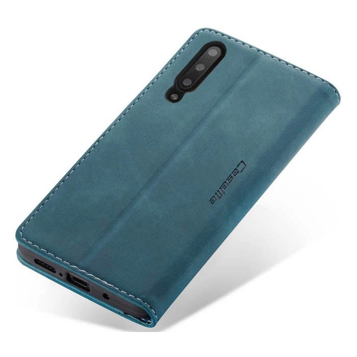 Чохол-книжка CaseMe із нубуку для Samsung A70 Бірюзовий