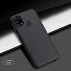 Чехол бампер Nillkin Frosted shield для Samsung M31/M21s Чёрный