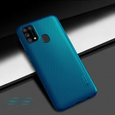 Чехол бампер Nillkin Frosted shield для Samsung M31/M21s Синий