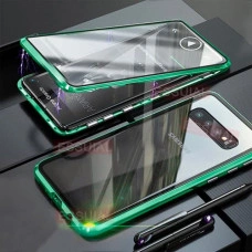 Двосторонній магнітний чохол для Samsung S10 Бірюзовий