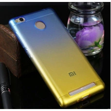 Градиентный силиконовый чехол для Xiaomi Redmi 3s/Pro