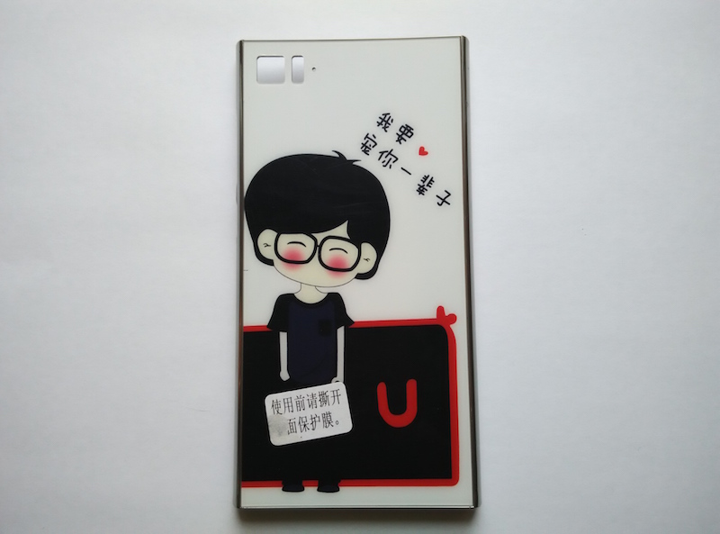 Металевий бампер із малюнком для Xiaomi Mi3 (3 видів)