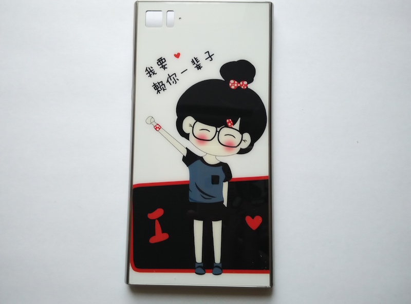 Металевий бампер із малюнком для Xiaomi Mi3 (3 видів)