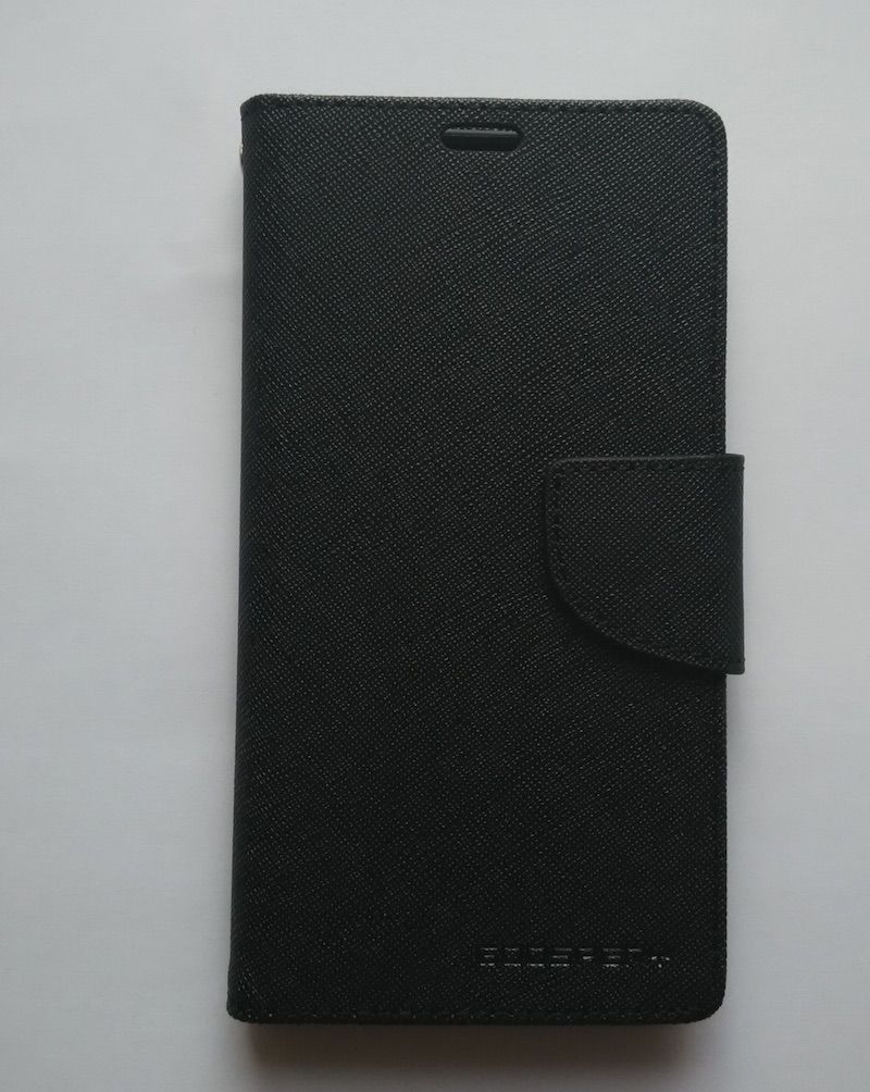 Купить кожаный чехол-книжка GooSpery для Xiaomi Red Rice/1s (чёрный) в Украине
